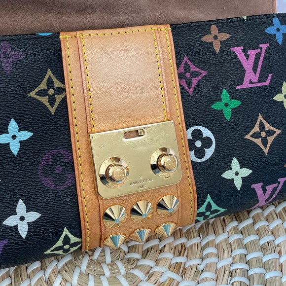 LOUIS VUITTON COURTNEY CLUTCH MULTI NOIR FL0170 ‼️PURGE SALE‼️ - Picture 8 of 16